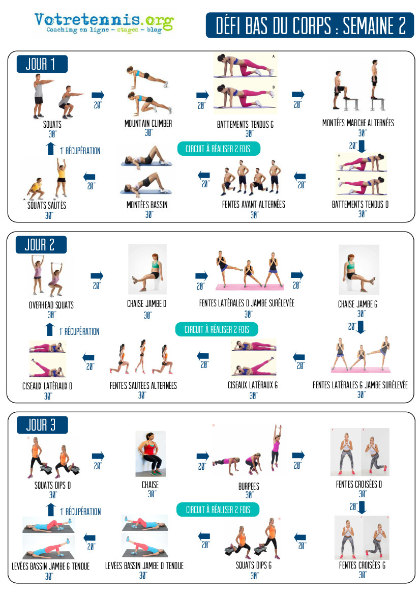Défi bas du corps 2