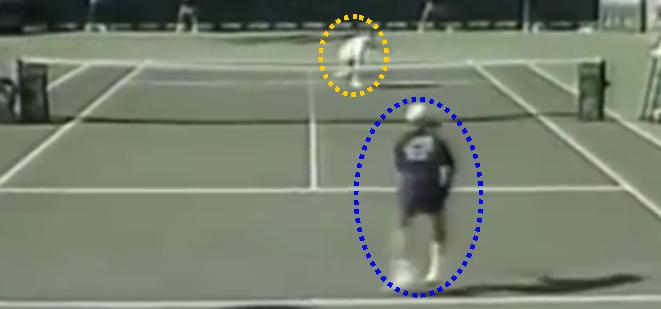 Agassi passing 2 temps 2